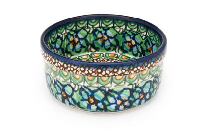Mardi Gras Small Ramekin Polish Pottery