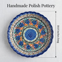 Ashley Pie Plate Polish Pottery