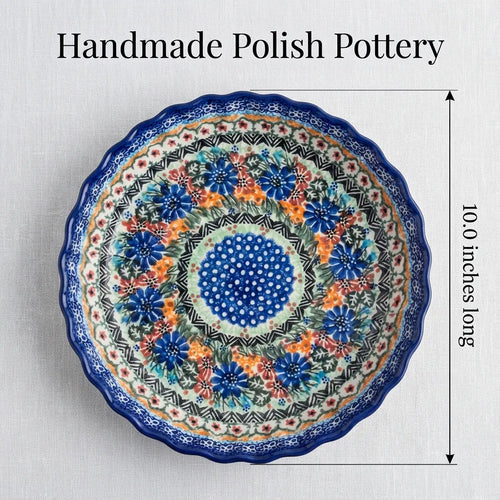 Ashley Pie Plate Polish Pottery
