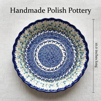 Misty Pie Plate Polish Pottery