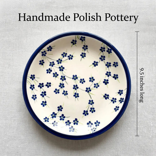 Willow Small Dinner Plate Polish Pottery