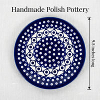 Xandra Small Dinner Plate Polish Pottery