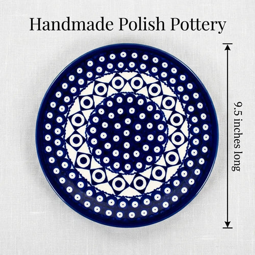 Xandra Small Dinner Plate Polish Pottery