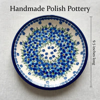 Kalina Small Dinner Plate Polish Pottery