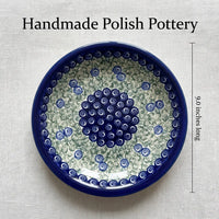 Seaside Swirl Soup Plate Polish Pottery