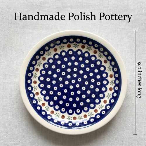 Polish Pottery Dimensions Nature Soup Plate