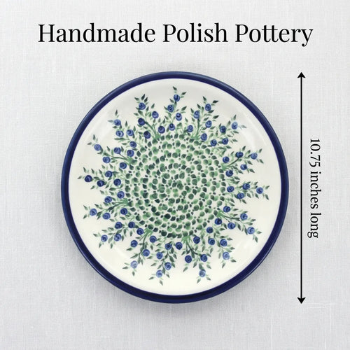Polish Pottery Dimensions Porcelain Vine Dinner Plate