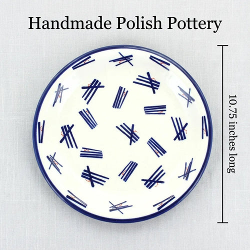 Polish Pottery Dimensions Zoe Dinner Plate