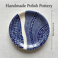 Polish Pottery Dimensions Zara Dinner Plate