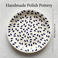 Polish Pottery Dimensions Molly Dinner Plate