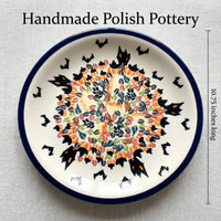 Polish Pottery Dimensions Haunted House Dinner Plate