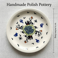 Polish Pottery Dimensions Monster Mash Dinner Plate