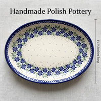 Sierra Oval Platter Polish Pottery