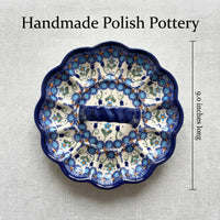Savannah Egg Plate Polish Pottery