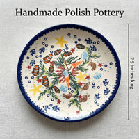 Polish Pottery Dimensions Atlantis Dessert Plate