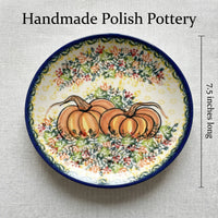 Polish Pottery Dimensions Harvest Festival Dessert Plate
