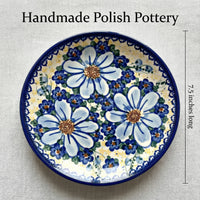 Polish Pottery Dimensions Daisy Surprise Dessert Plate