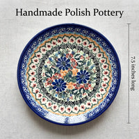 Polish Pottery Dimensions Ashley Dessert Plate