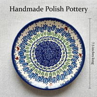Polish Pottery Dimensions Garden Tulip Dessert Plate
