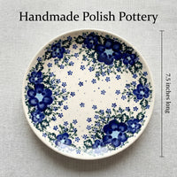 Polish Pottery Dimensions Melanie Dessert Plate