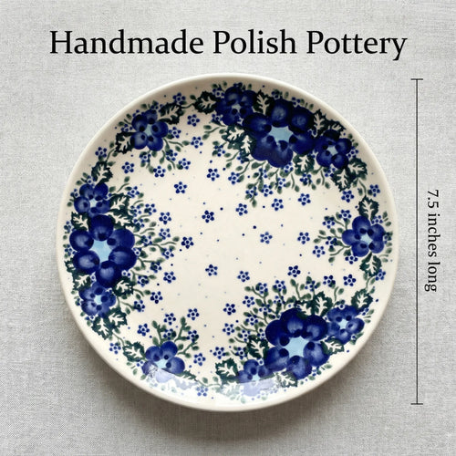 Polish Pottery Dimensions Melanie Dessert Plate