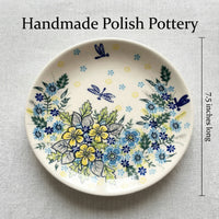 Polish Pottery Dimensions Alyssa Dessert Plate