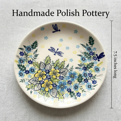 Polish Pottery Dimensions Alyssa Dessert Plate