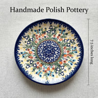 Polish Pottery Dimensions Garden of Eden Dessert Plate