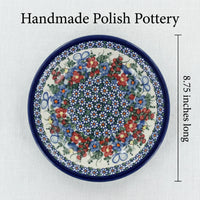 Polish Pottery Dimensions Garden Butterfly Soup Plate