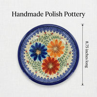 Polish Pottery Dimensions Autumn Burst Soup Plate
