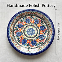 Polish Pottery Dimensions Ashley Dinner Plate