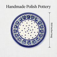 Polish Pottery Dimensions Spring Blossom Dinner Plate