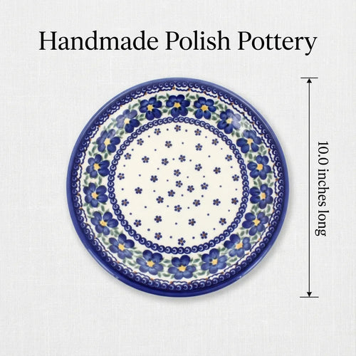 Polish Pottery Dimensions Spring Blossom Dinner Plate