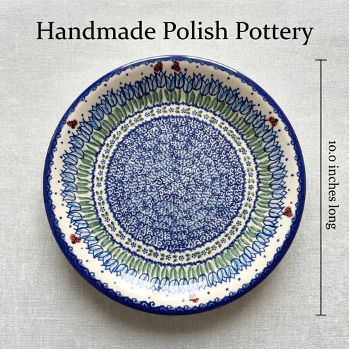 Polish Pottery Dimensions Garden Tulip Dinner Plate