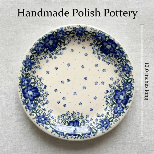 Polish Pottery Dimensions Melanie Dinner Plate