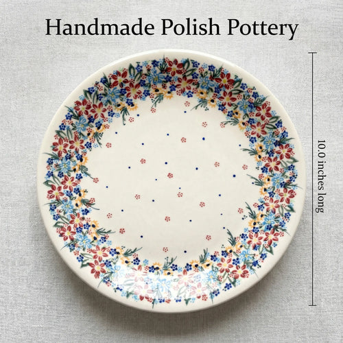 Polish Pottery Dimensions Tara Dinner Plate