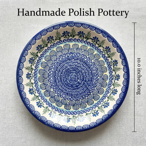 Polish Pottery Dimensions Charleston Dinner Plate