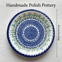 Polish Pottery Dimensions Misty Dinner Plate