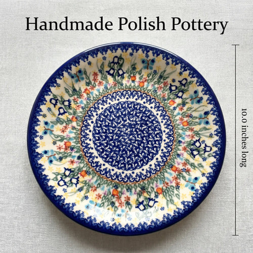Polish Pottery Dimensions Garden of Eden Dinner Plate