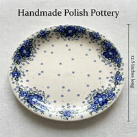 Melanie Large Round Platter Polish Pottery