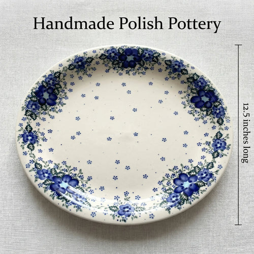 Melanie Large Round Platter Polish Pottery