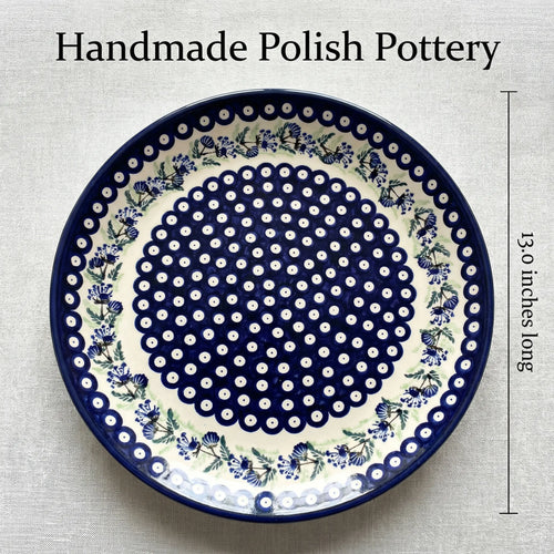 Polish Pottery Dimensions Sweet Annie Large Round Platter