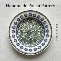 Maia Soup Plate Polish Pottery