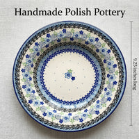 Polish Pottery Dimensions Eliza Soup Plate