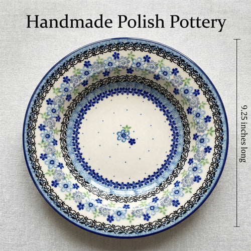 Polish Pottery Dimensions Eliza Soup Plate