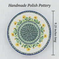 Polish Pottery Dimensions Dandelion Soup Plate