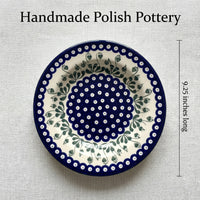 Polish Pottery Dimensions Alyce Soup Plate