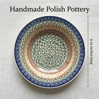 Polish Pottery Dimensions Athena Soup Plate