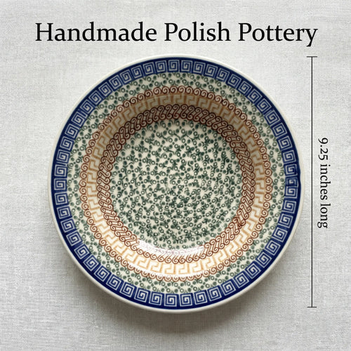 Polish Pottery Dimensions Athena Soup Plate