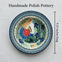 Polish Pottery Dimensions Teresa Soup Plate